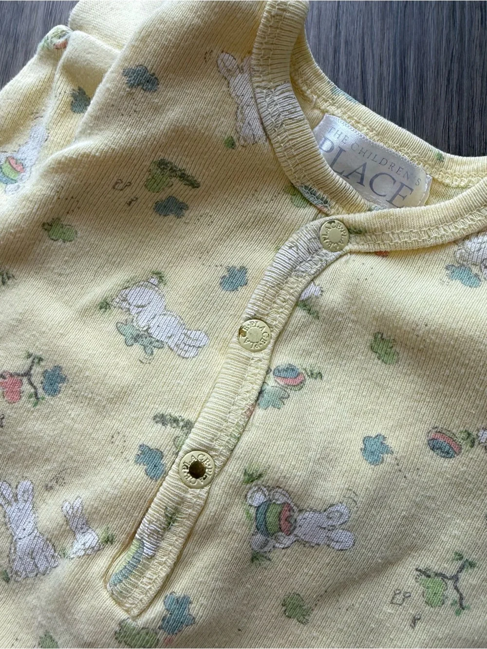 Baby boy vintage sleeper outfit